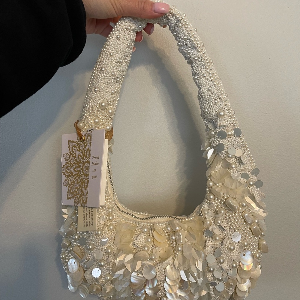 Handcrafted in India Beaded Bag
